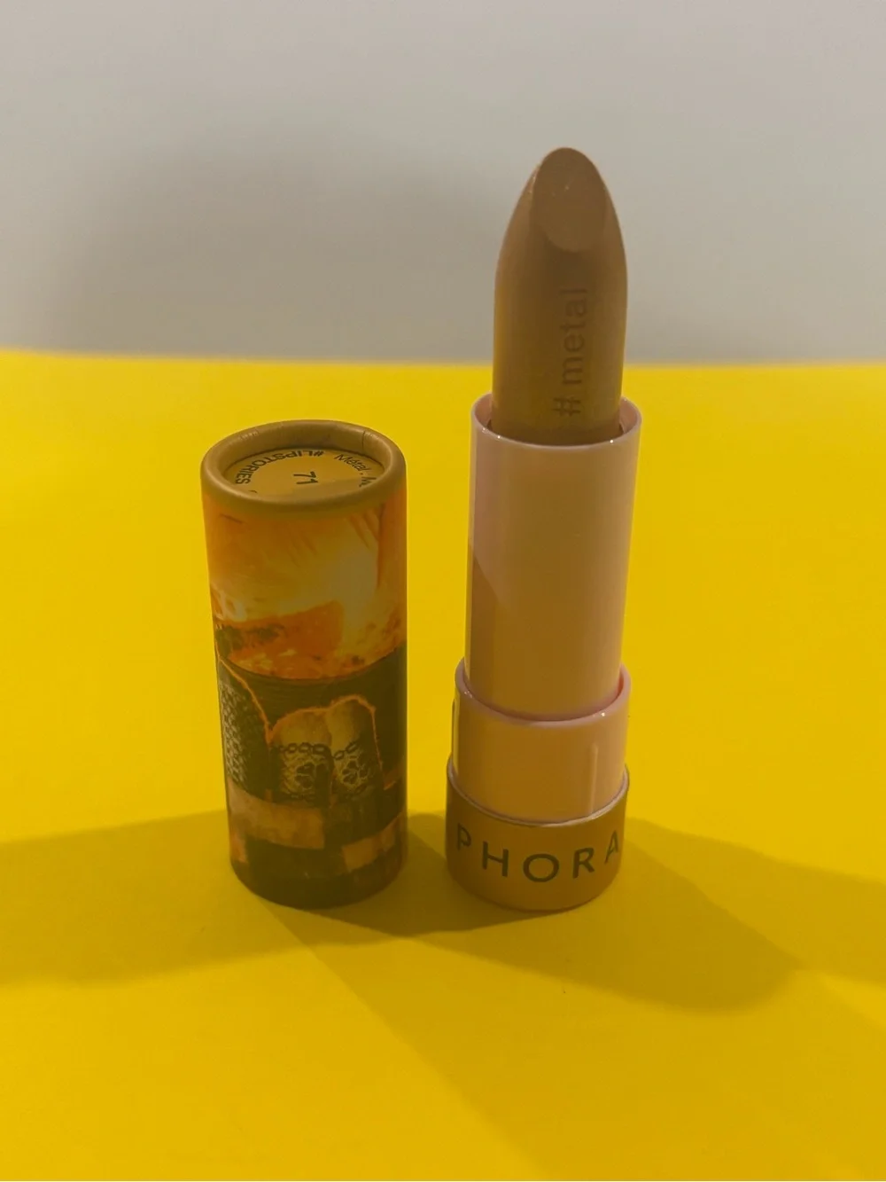 Brand New! HTF! Sephora Collection Metallic Gold Lipstick CAMPFIRE CUTIE